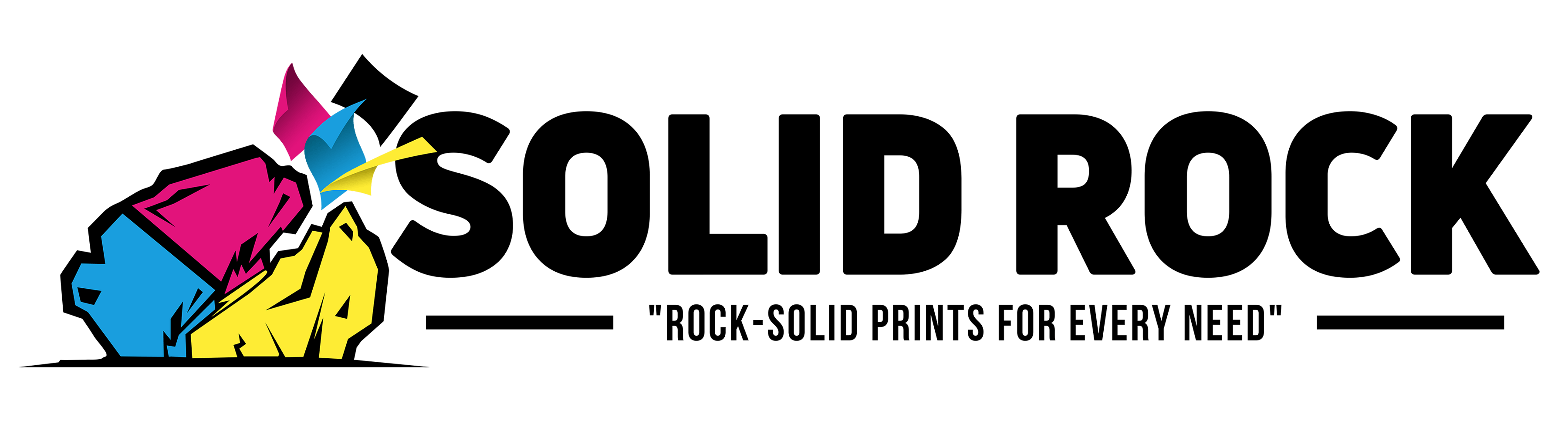 SOLIDROCK PRINT SERVICES - LOGO